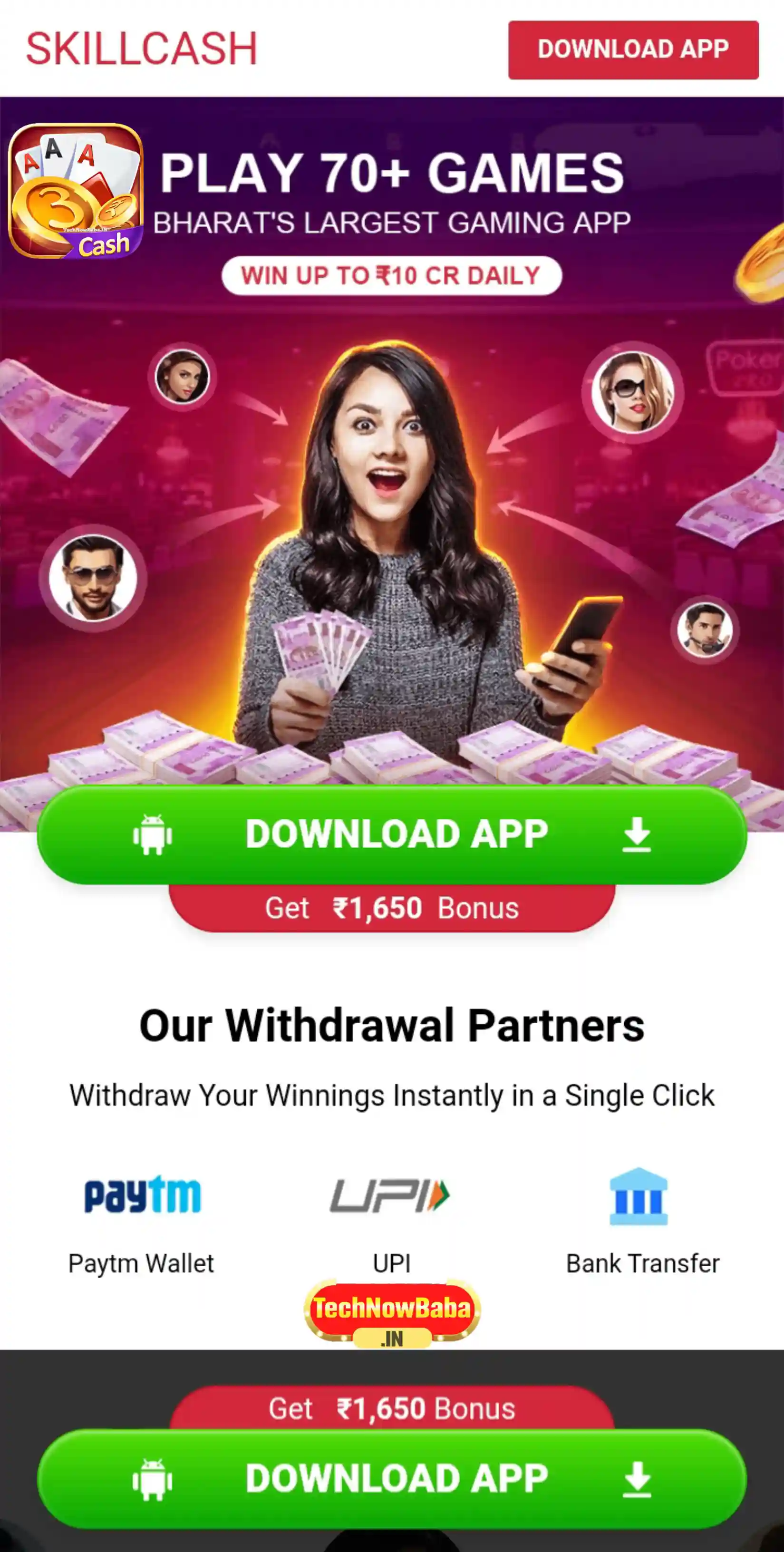 Happy Teen patti App Download Tech Now Baba