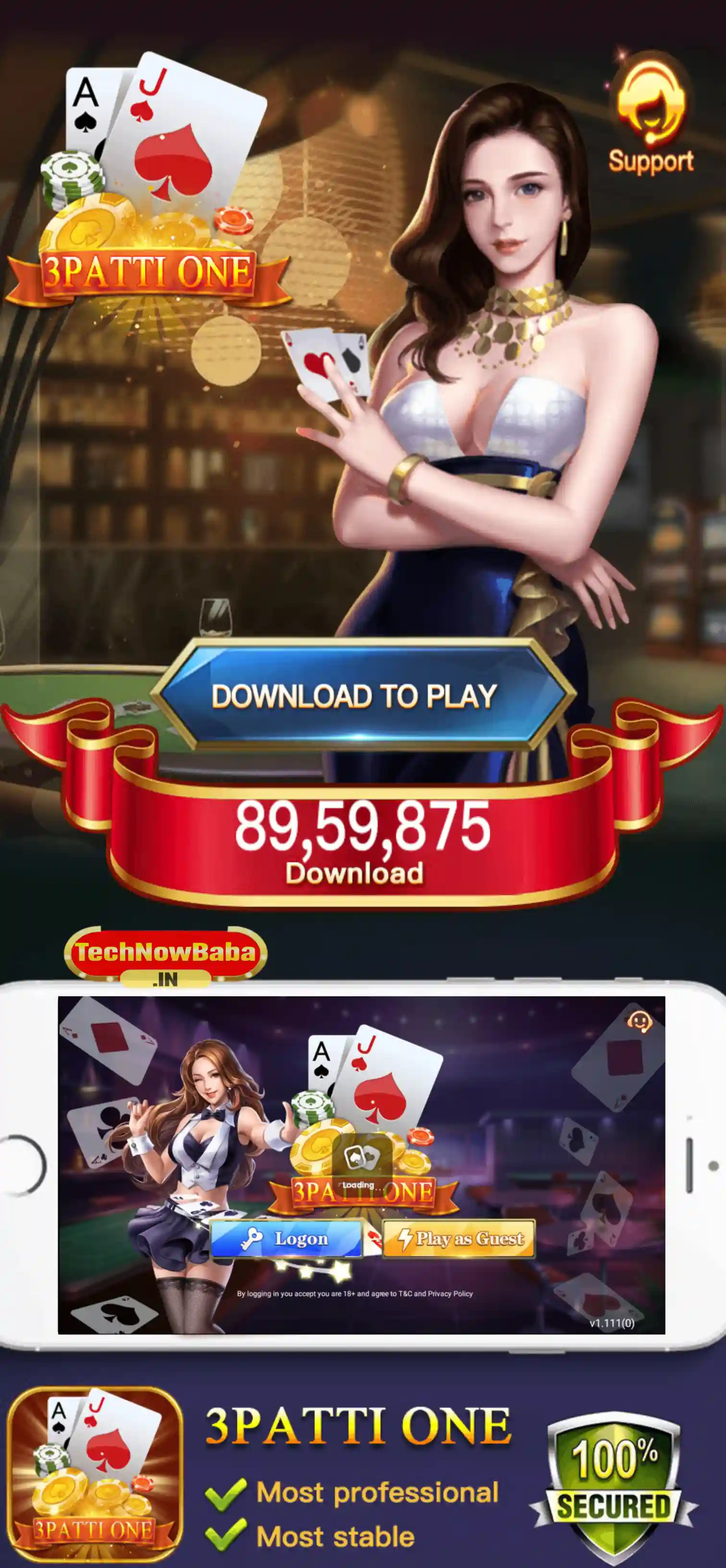 Teen Patti One App Download Tech Now Baba